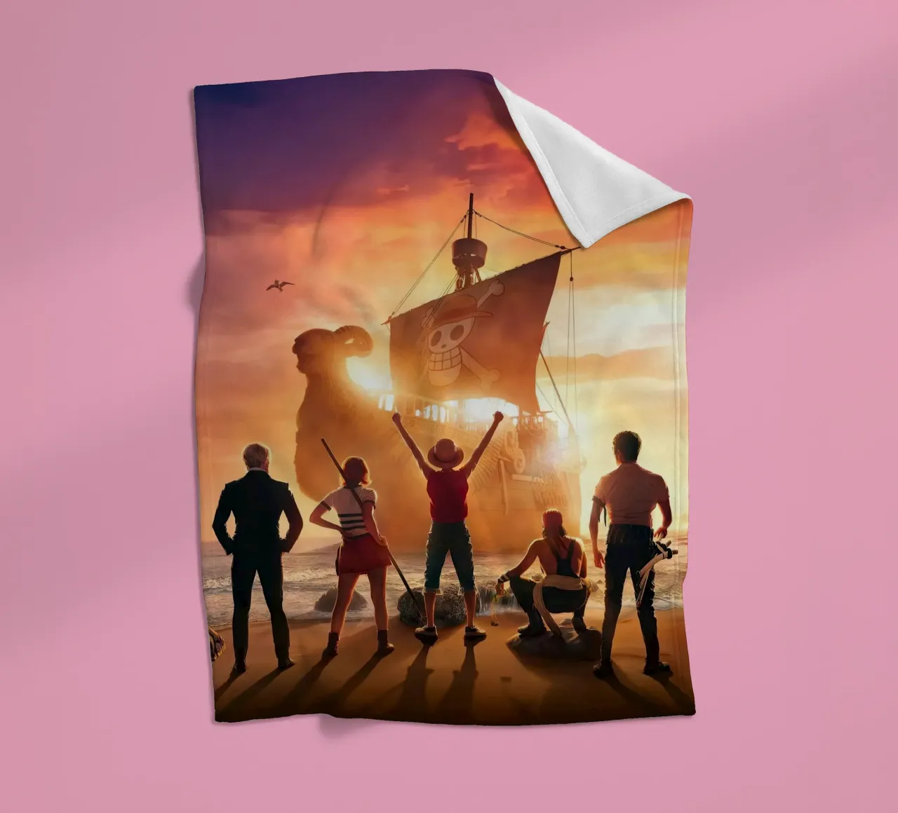 UN PEZZO coperta in pile da posterindo