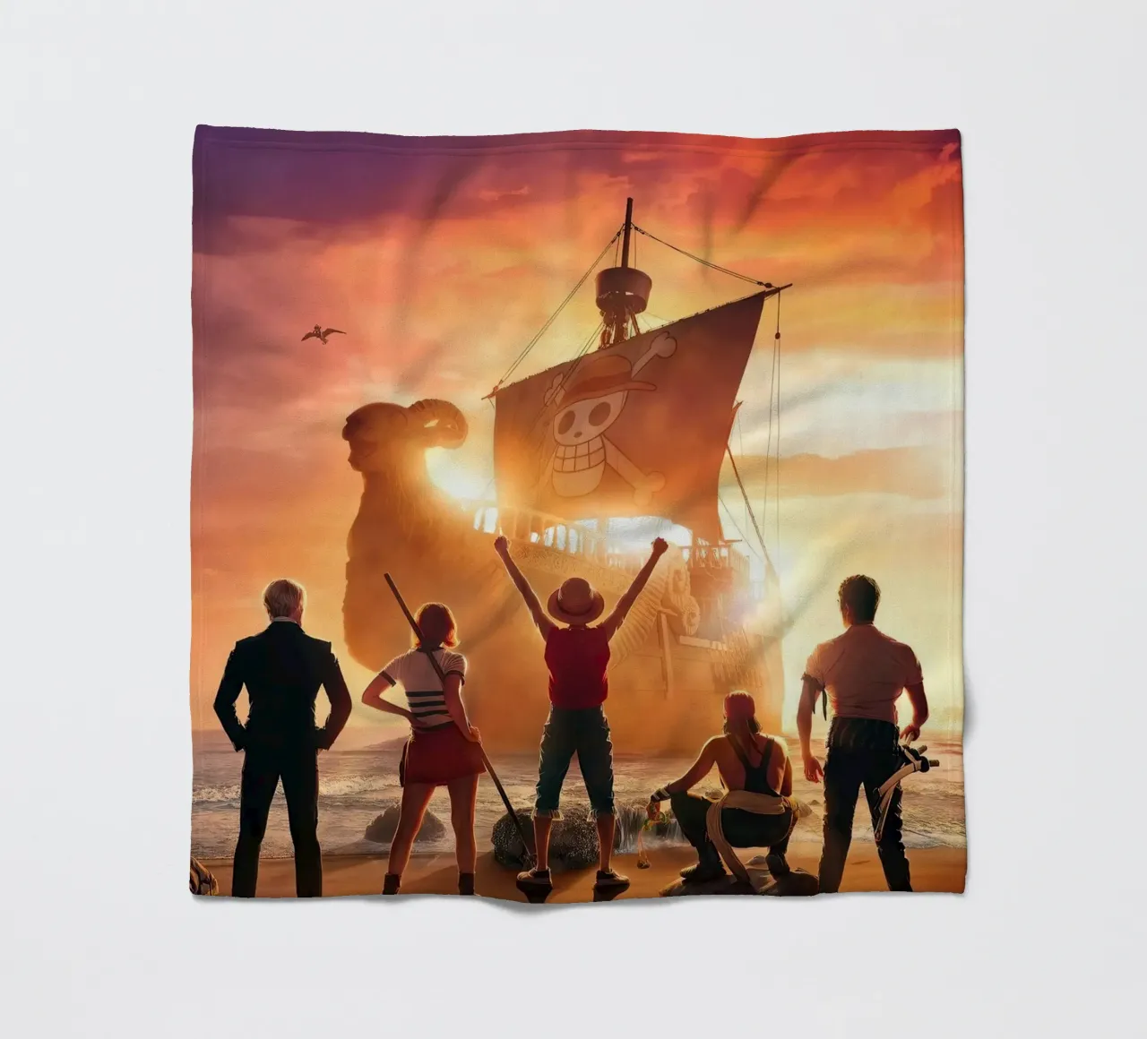 UN PEZZO coperta in pile da posterindo