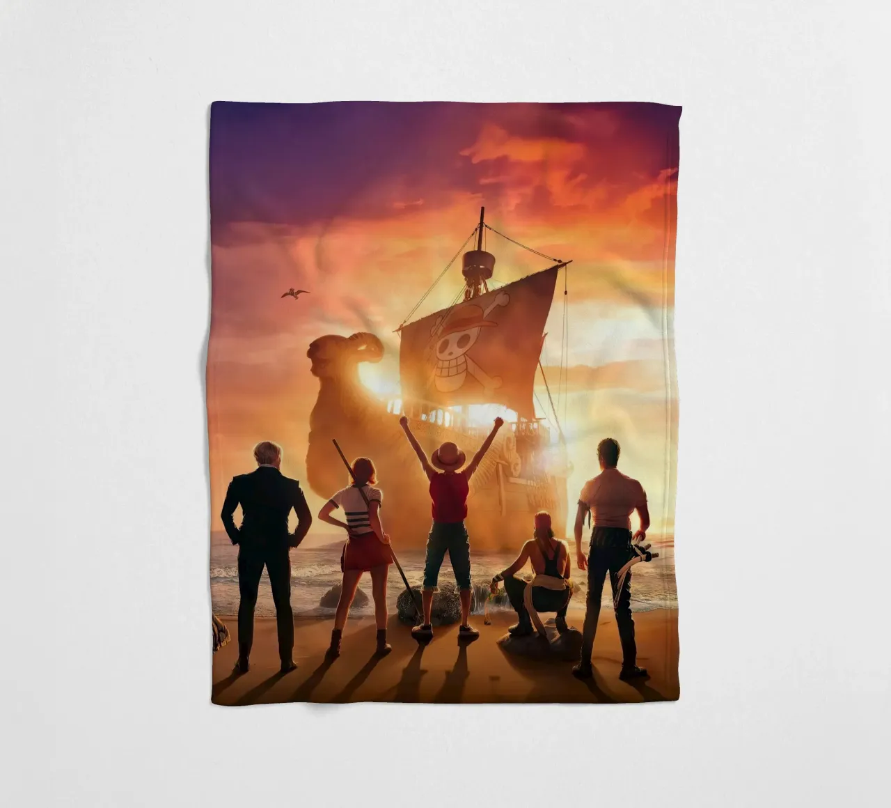UN PEZZO coperta in pile da posterindo