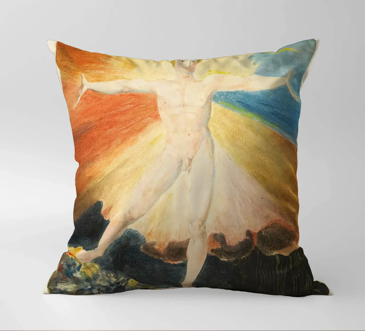 Albione - William Blake cuscino da Venus Art