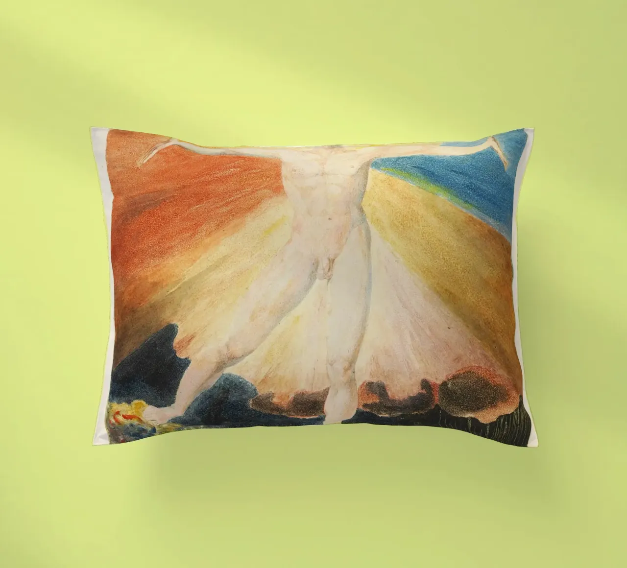Albione - William Blake cuscino da Venus Art