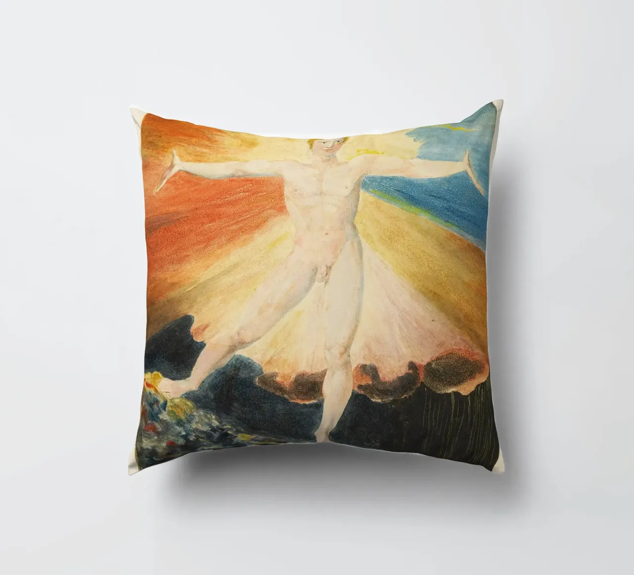 Albione - William Blake cuscino da Venus Art