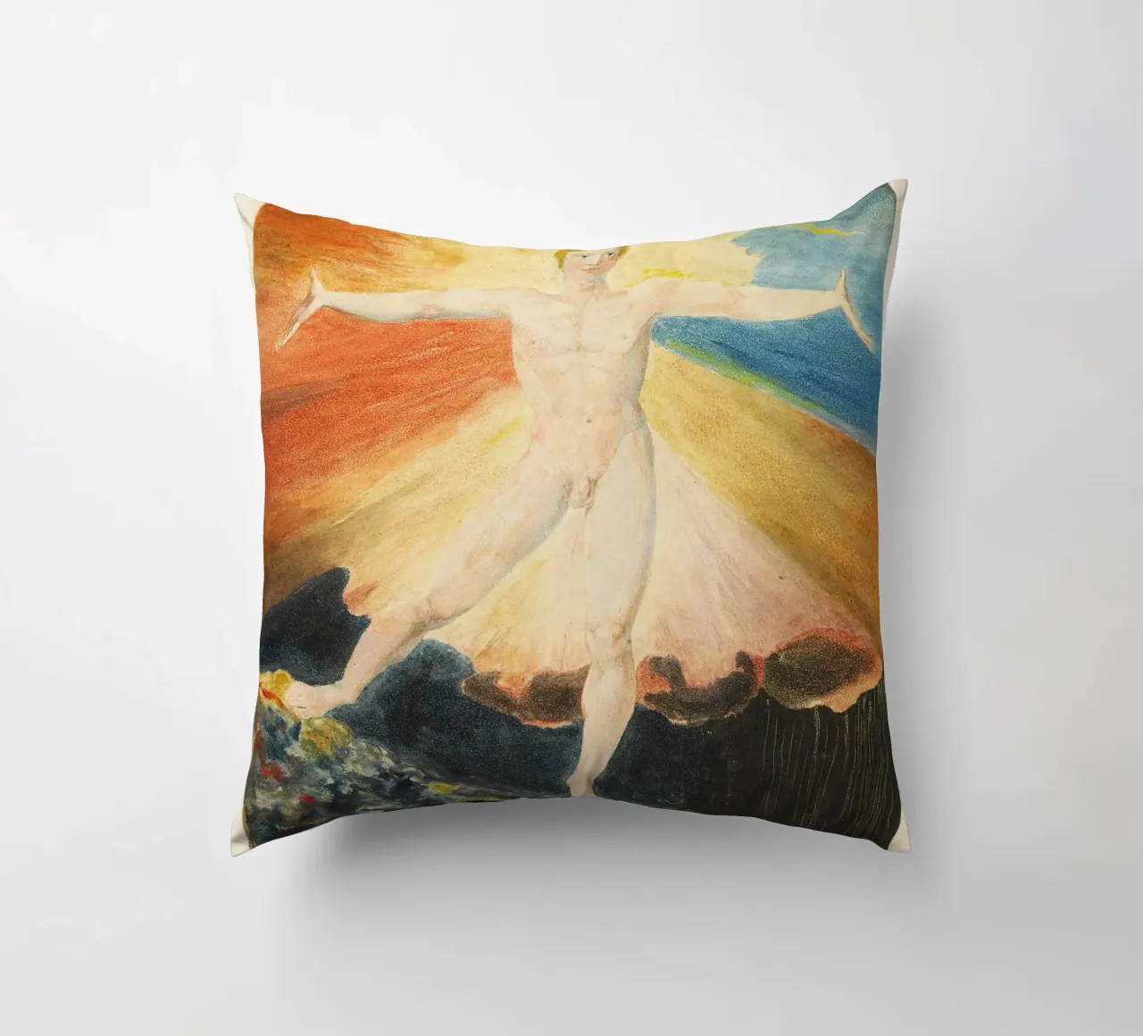 Albione - William Blake cuscino da Venus Art