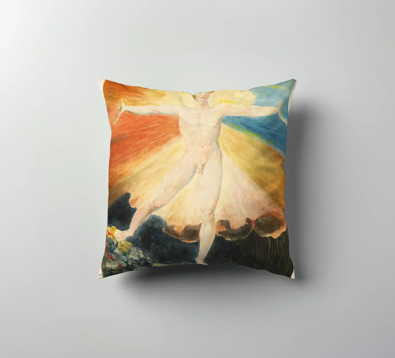 Albione - William Blake cuscino da Venus Art