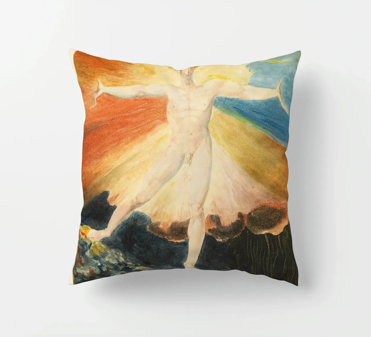 Albione - William Blake cuscino da Venus Art