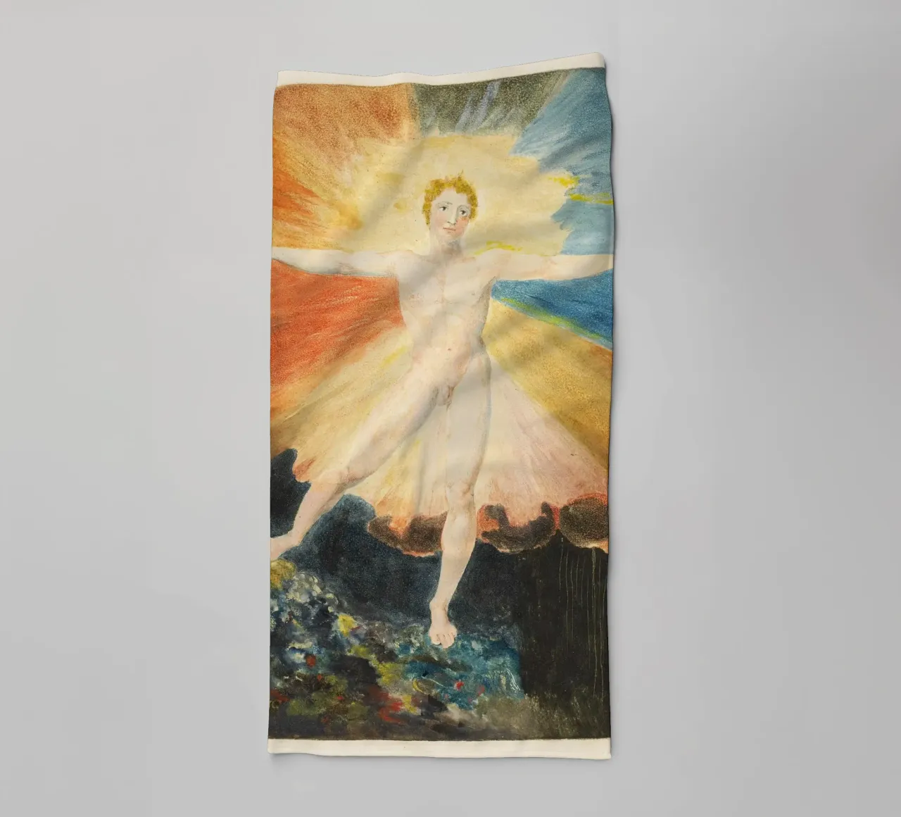 Albione - William Blake asciugamano da bagno da Venus Art