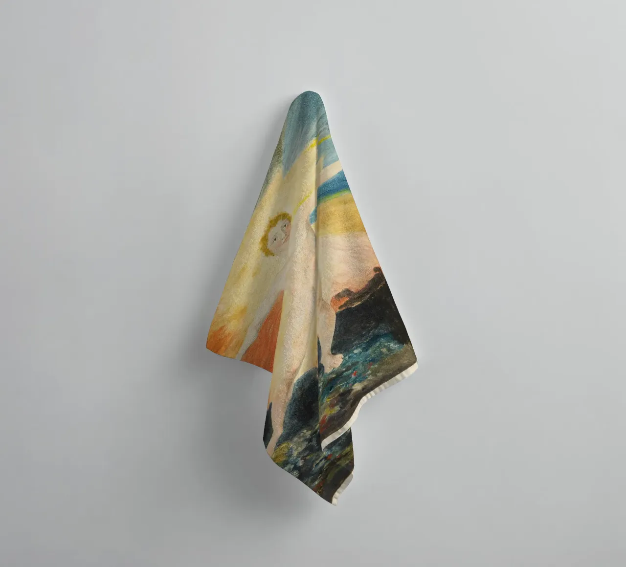 Albione - William Blake asciugamano da bagno da Venus Art
