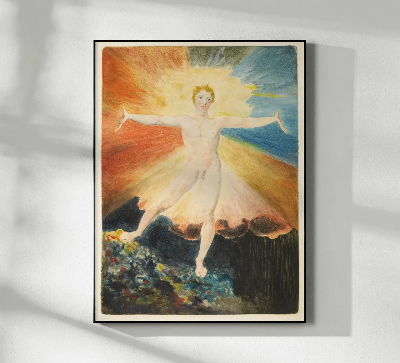 Albione - William Blake plexiglass da Venus Art