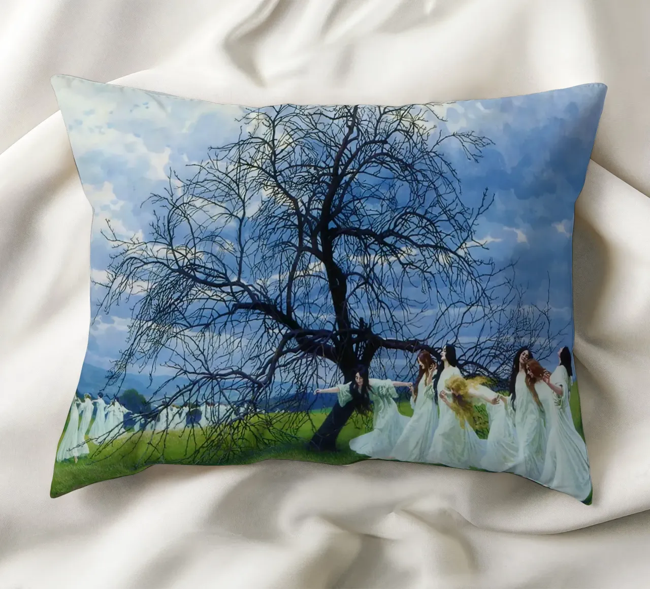 Canzone di primavera - Maximilian Lenz cuscino da Venus Art