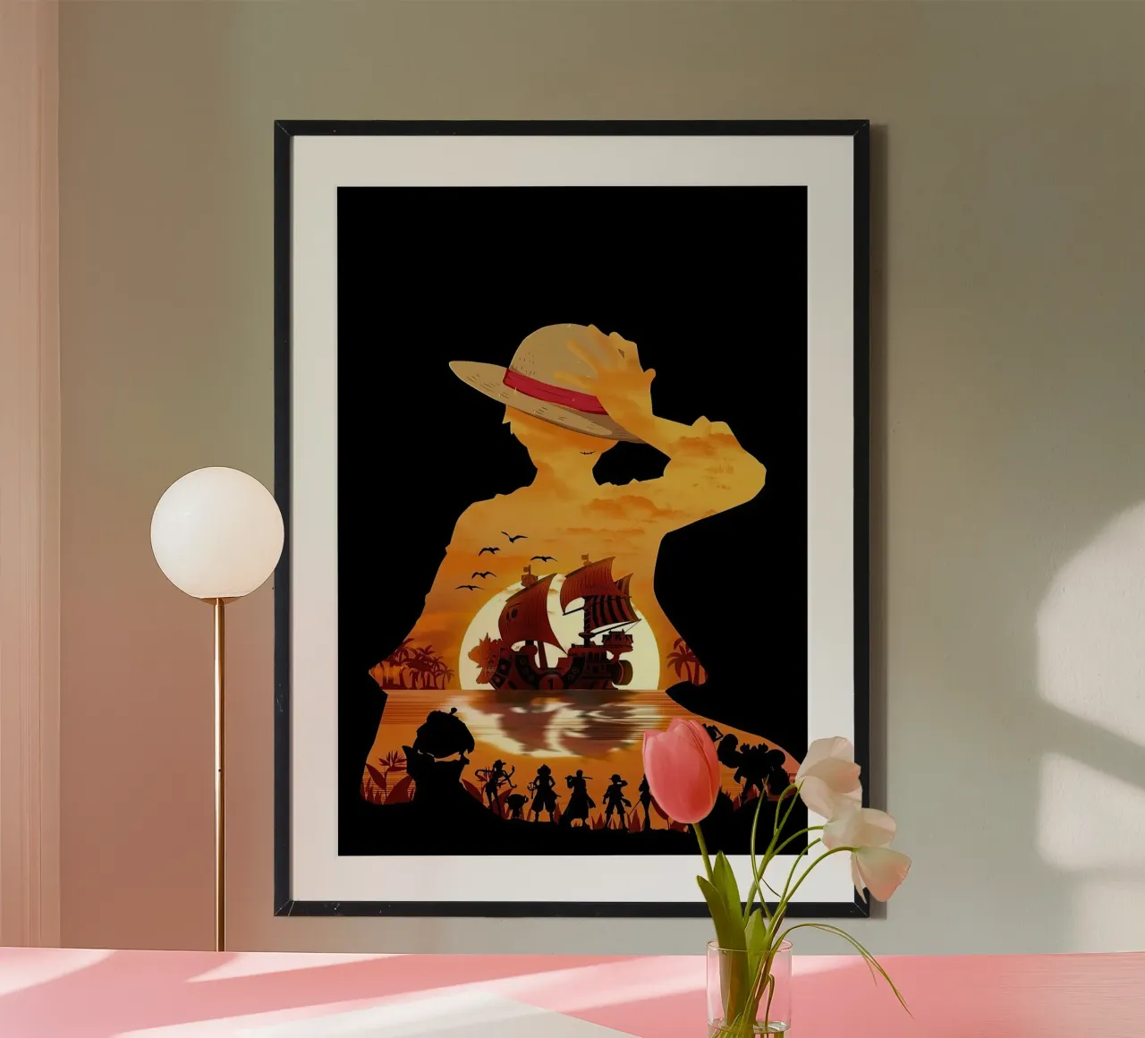 UN PEZZO poster con telaio in alluminio da posterindo
