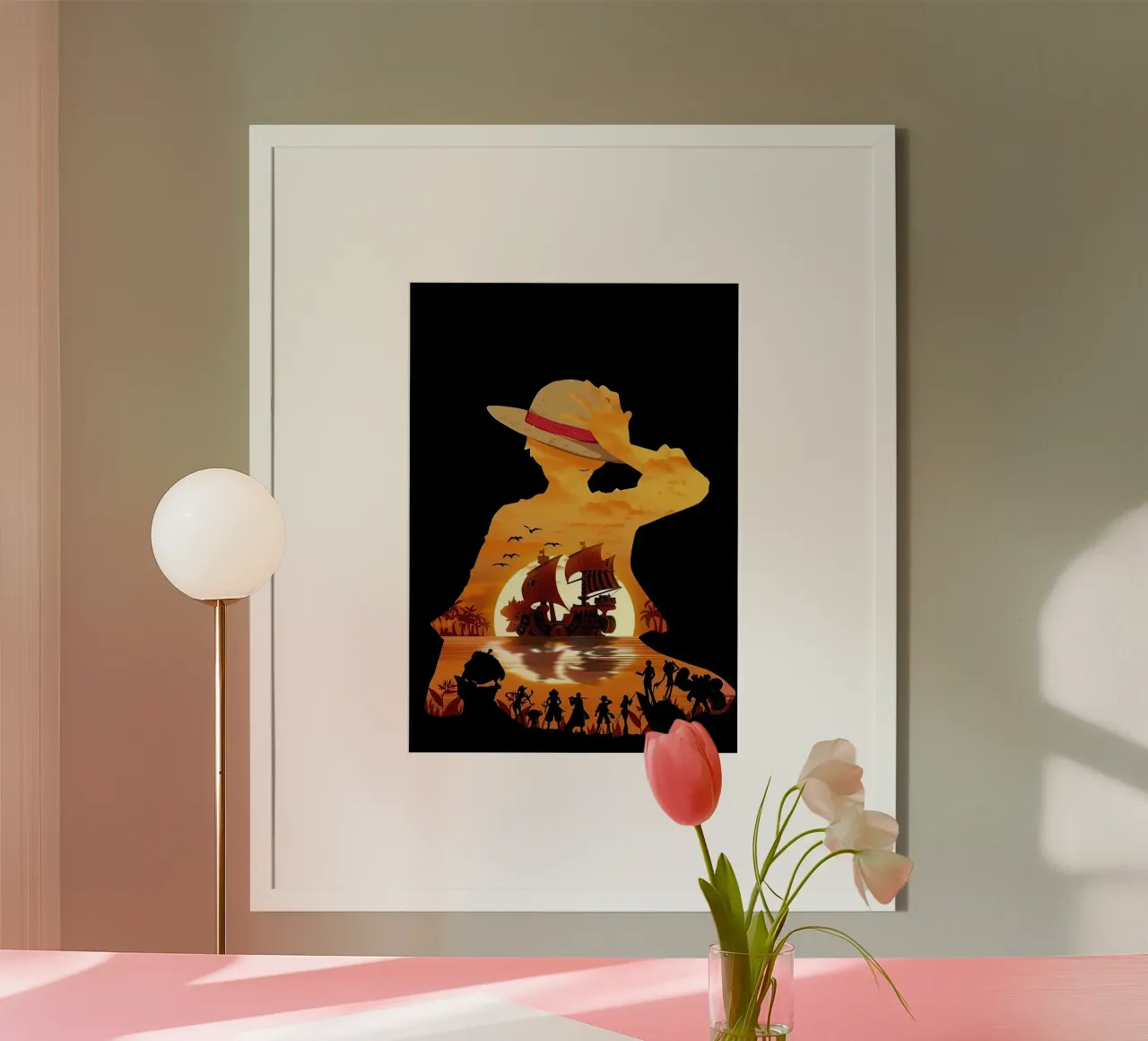 UN PEZZO poster con telaio in alluminio da posterindo