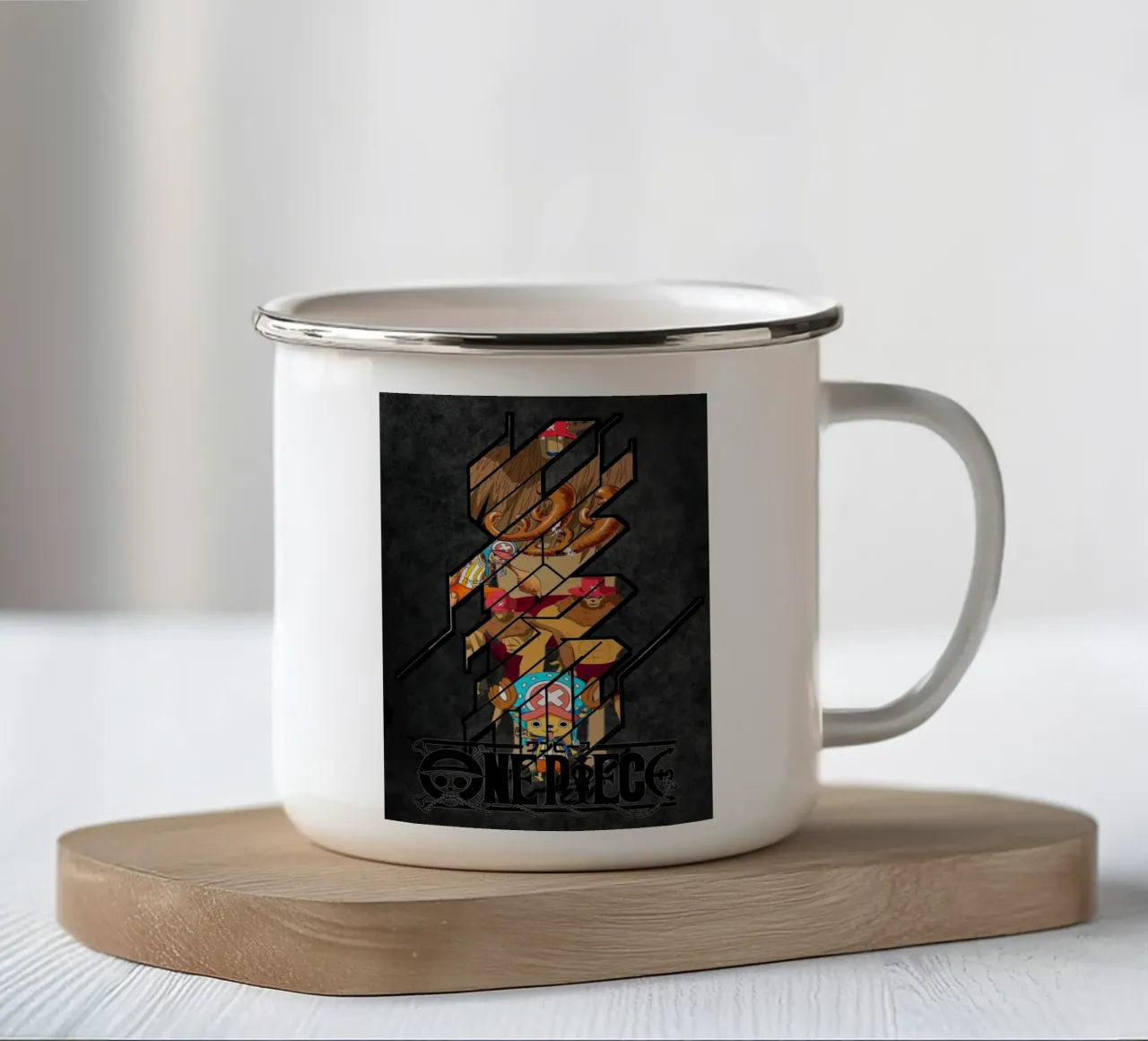EINSTÜCK Emaille Tasse von posterindo