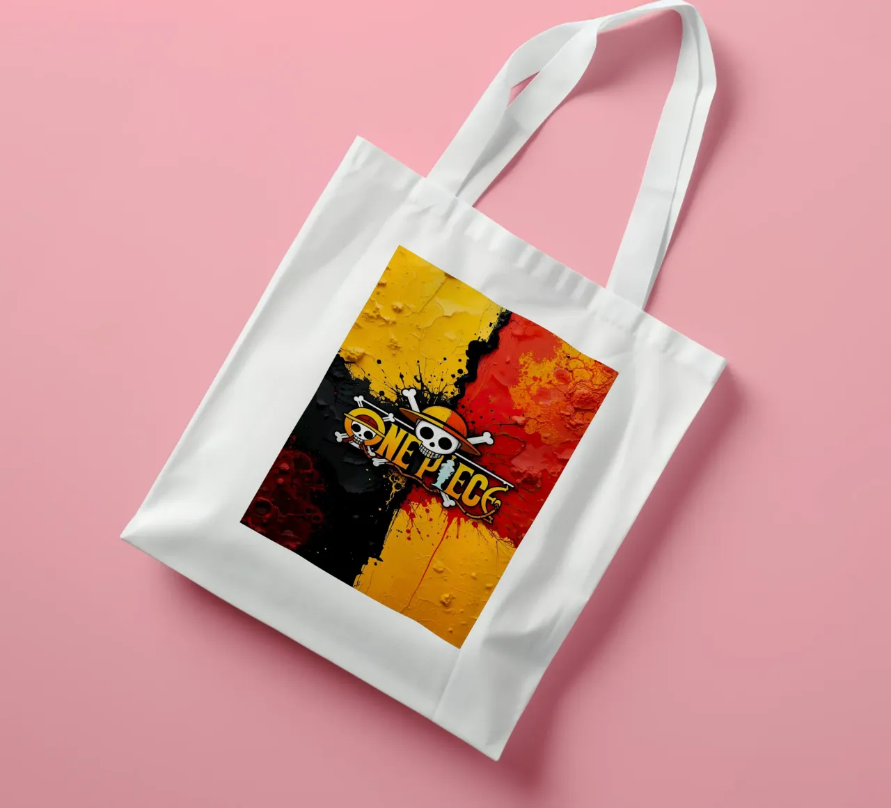 UN PEZZO borsa in juta da posterindo