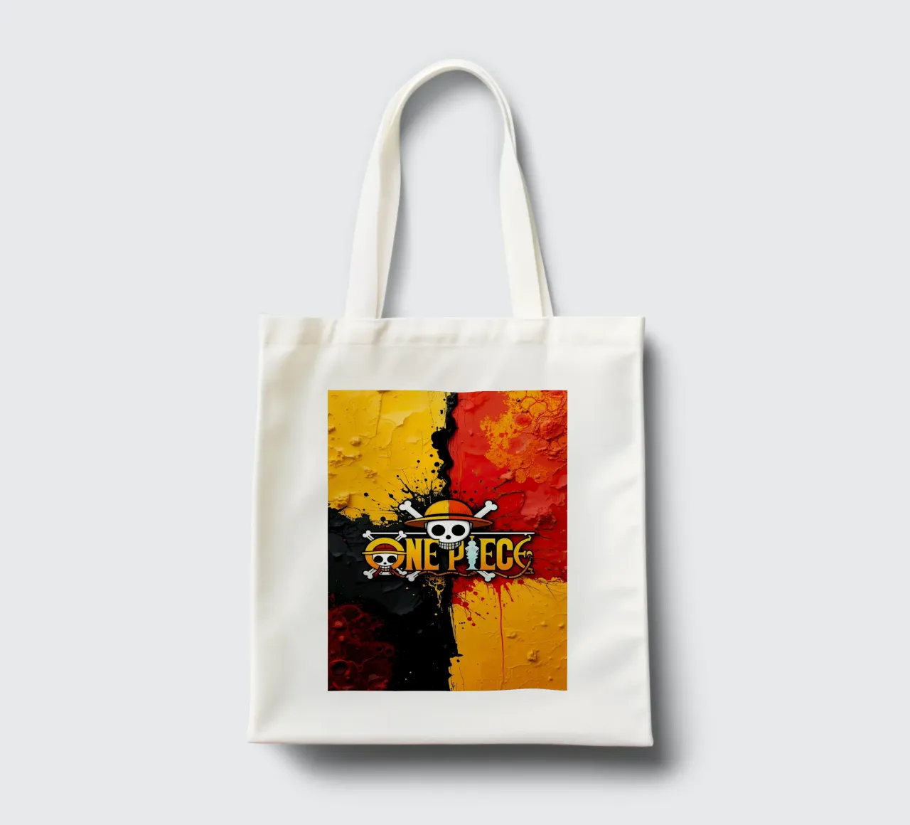 UN PEZZO borsa in juta da posterindo