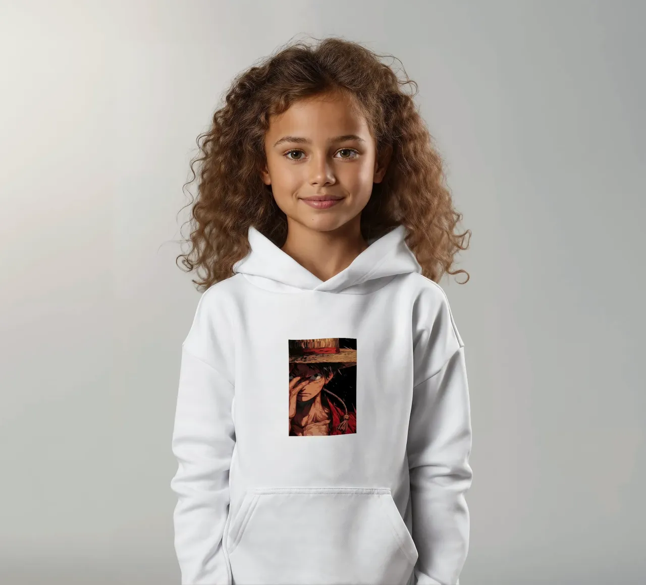 UN PEZZO felpa bambino con cappuccio da posterindo