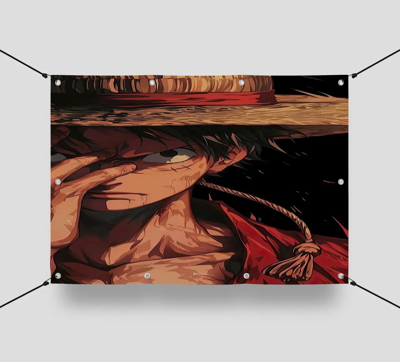 UN PEZZO telo in pvc da posterindo