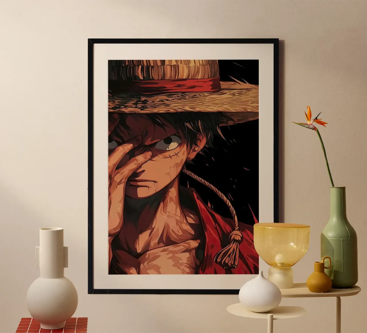 UN PEZZO poster con telaio in alluminio da posterindo