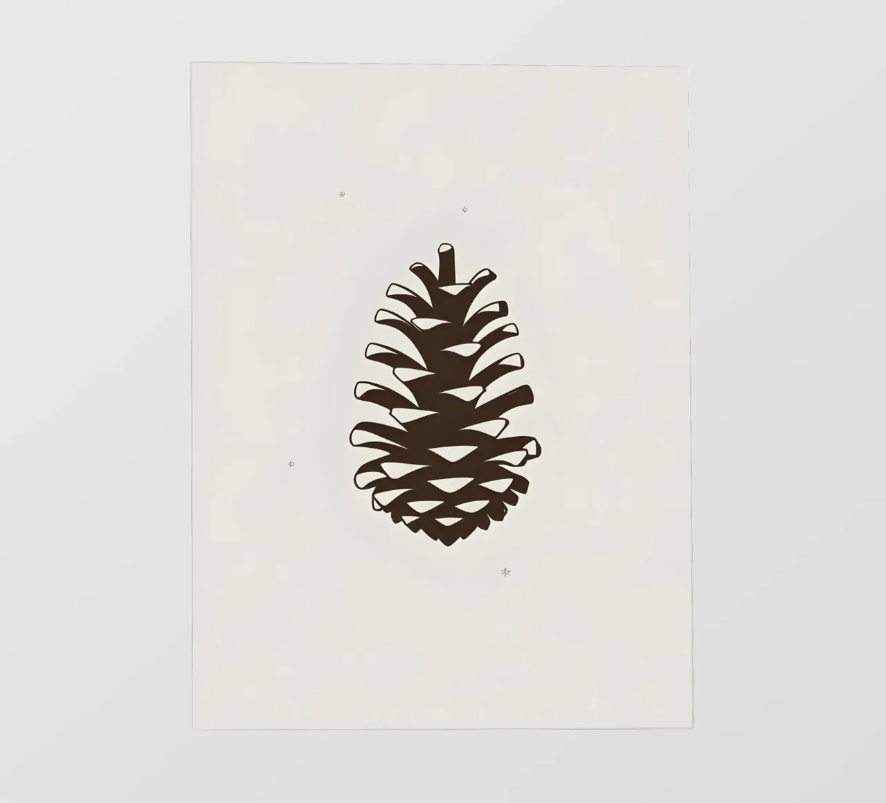Pigna invernale telo in pvc da Botanical Gallery