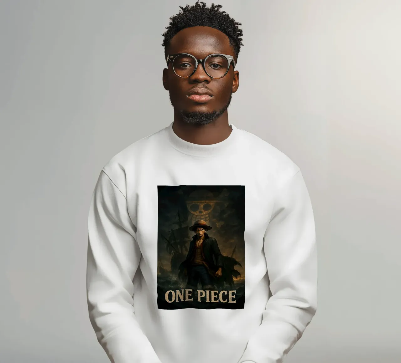 ONE PIECE felpa da posterindo
