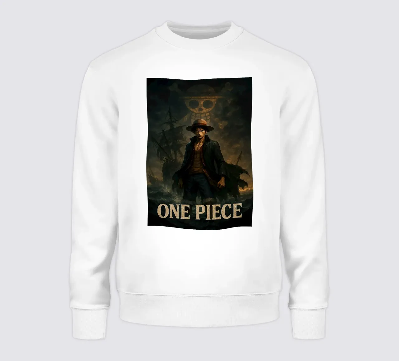 ONE PIECE felpa da posterindo