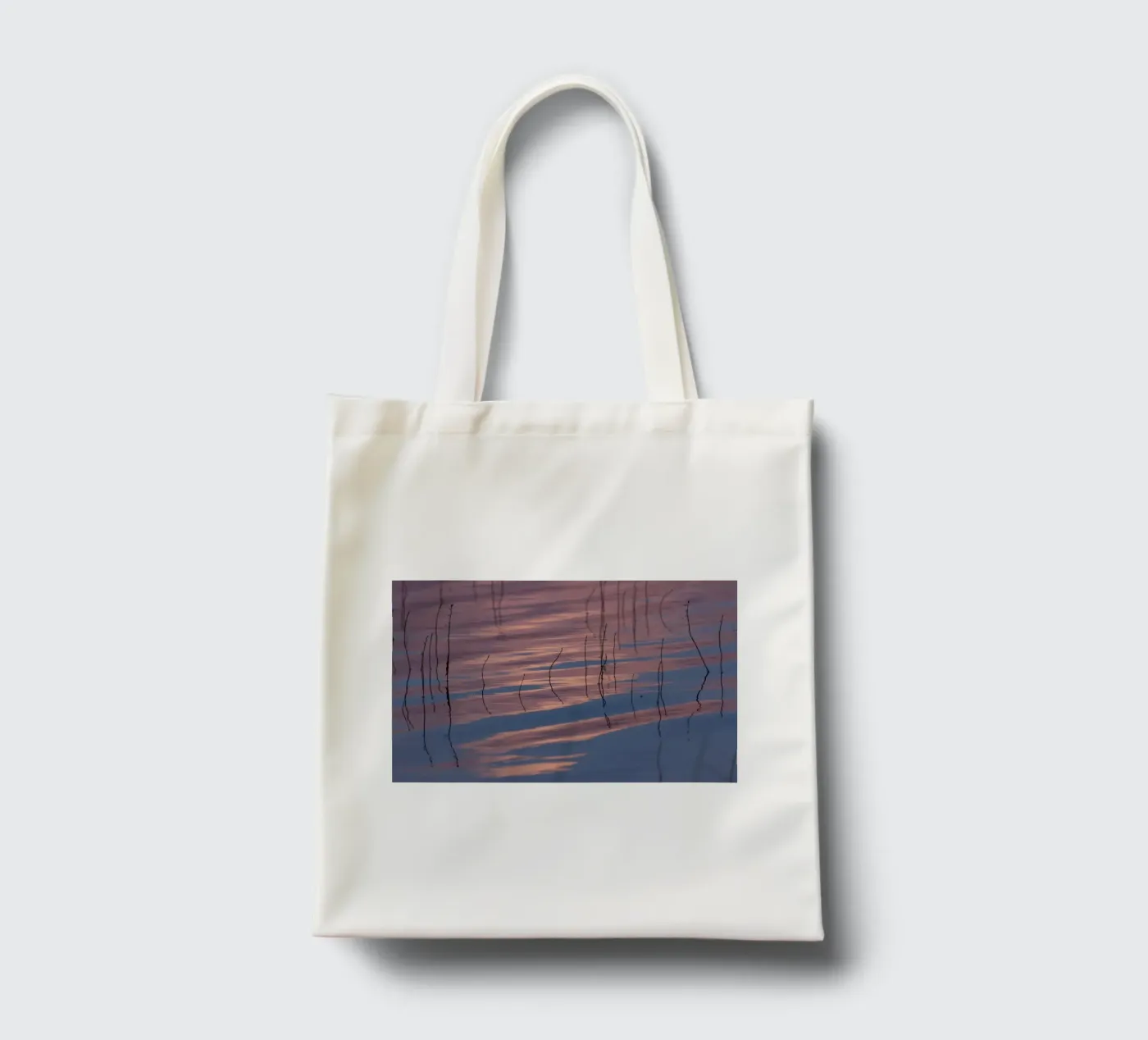 Clouds reflections tote bag by Carol Maia
