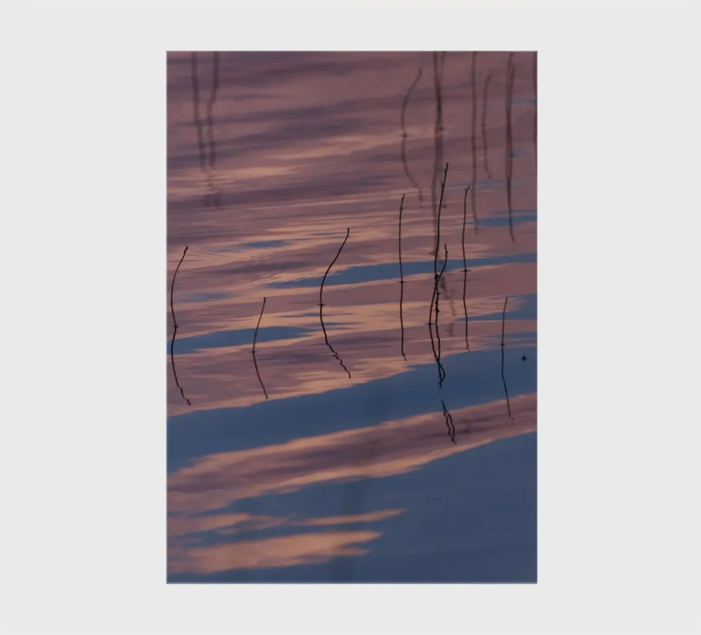 Clouds reflections notebook by Carol Maia