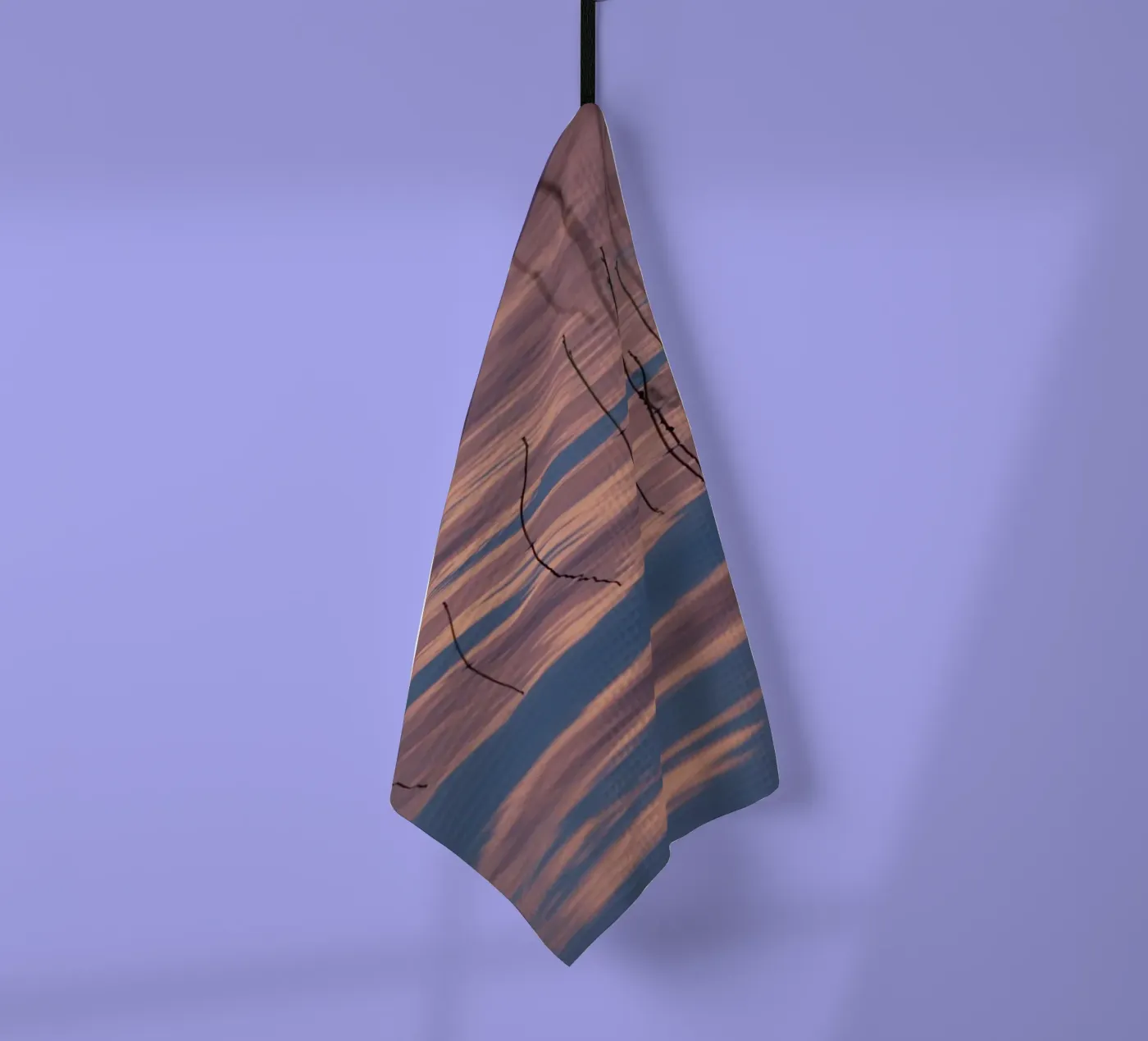 Clouds reflections theedoek van Carol Maia