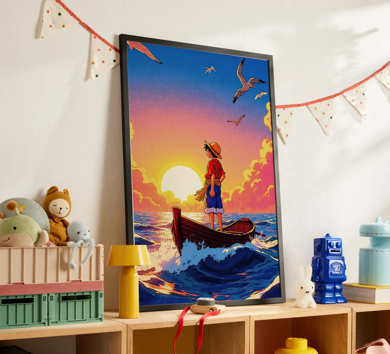 UN PEZZO poster con telaio in alluminio da posterindo