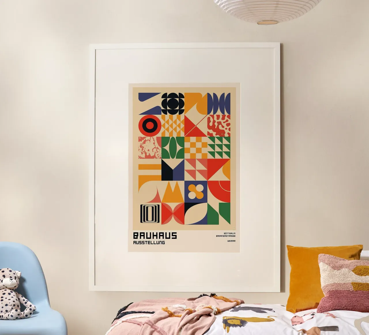 Bauhaus Ausstellung poster da Narciso