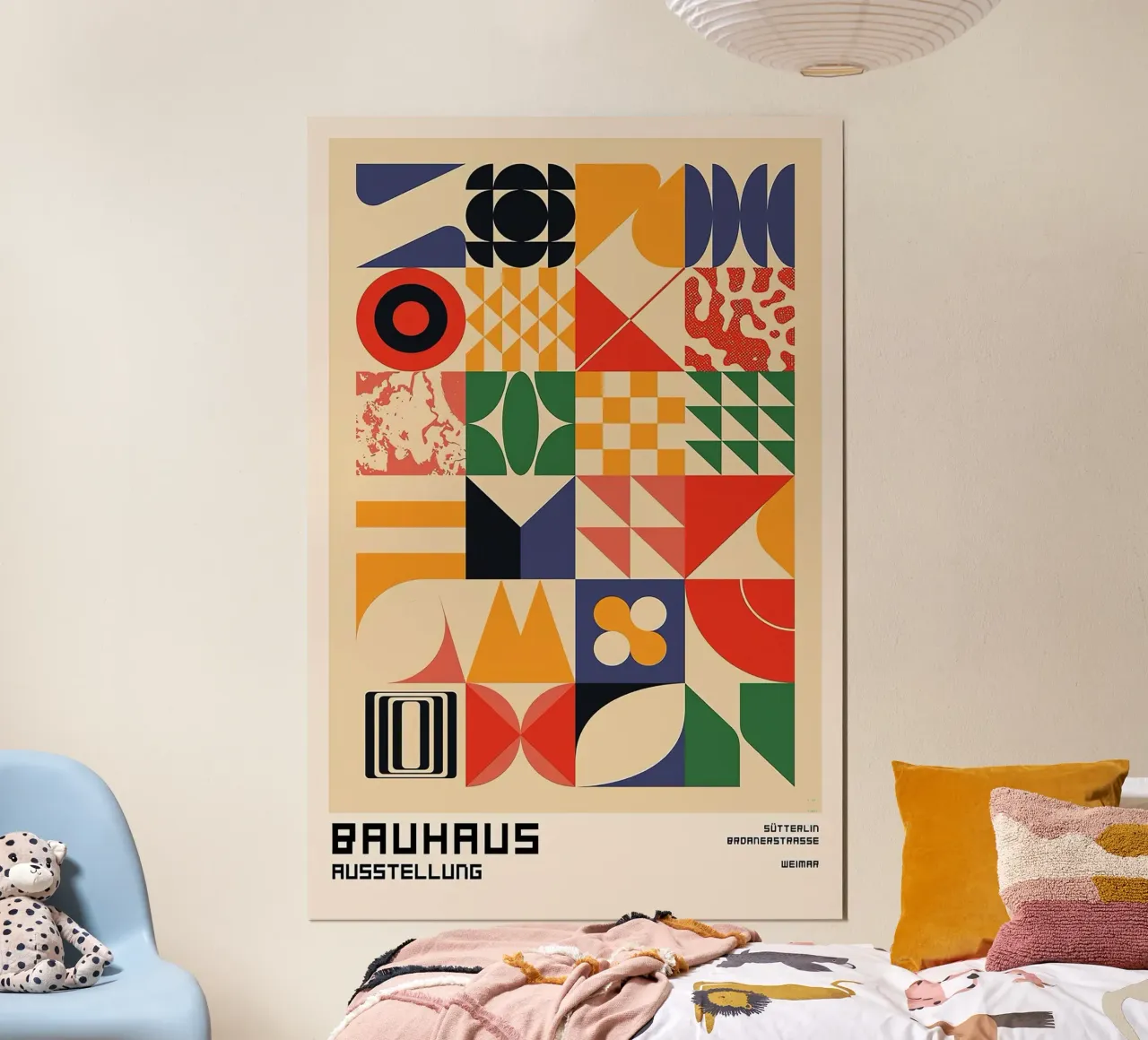 Bauhaus Ausstellung poster da Narciso