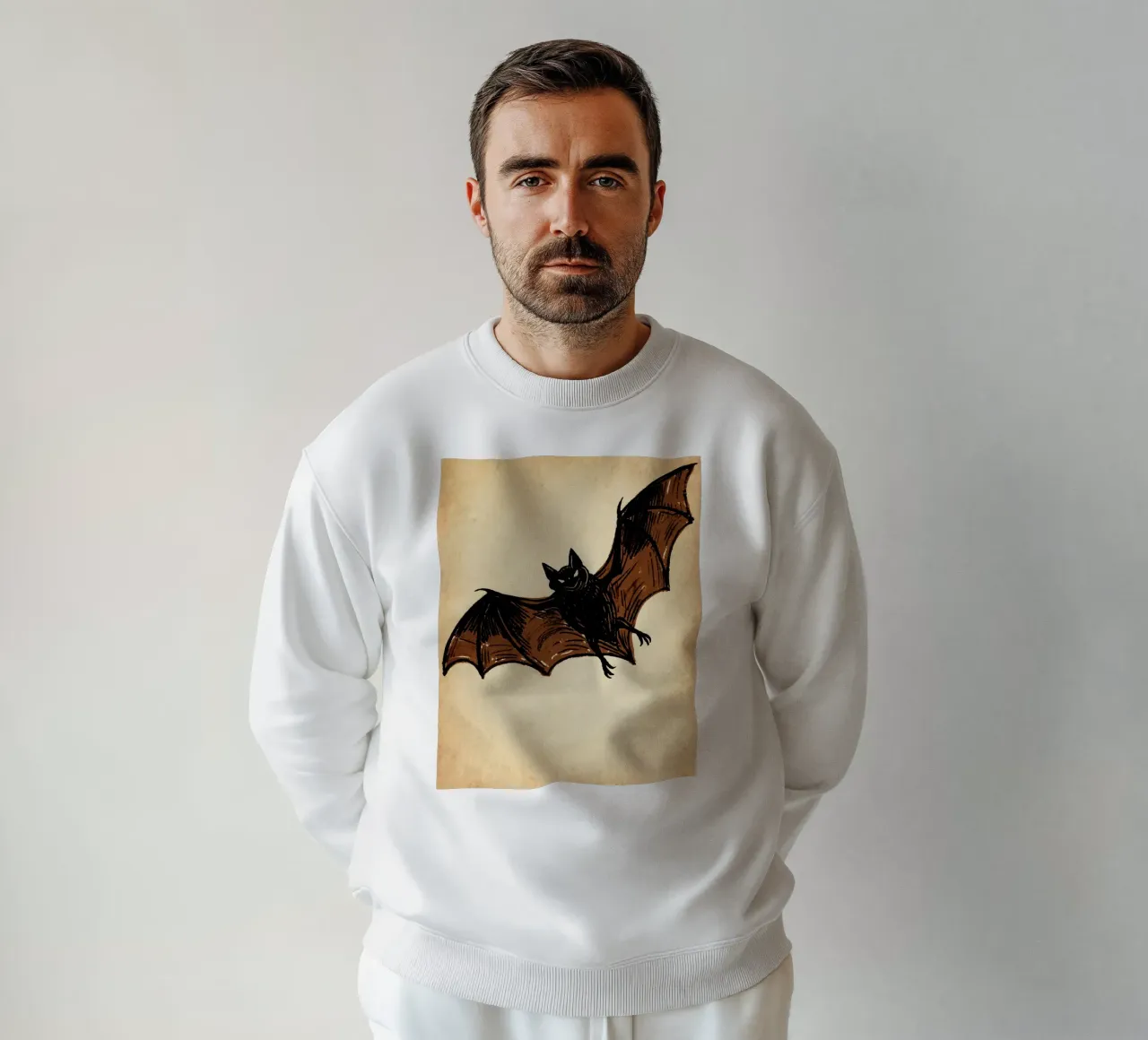 Pipistrello felpa da knowledge