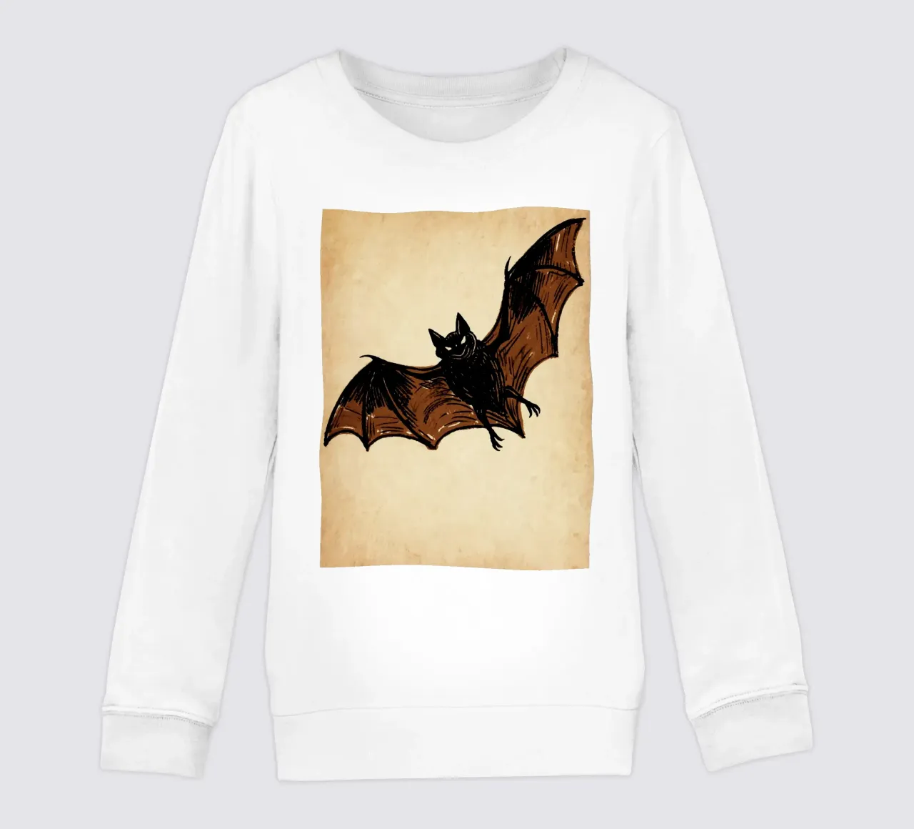 Pipistrello felpa bambino da knowledge
