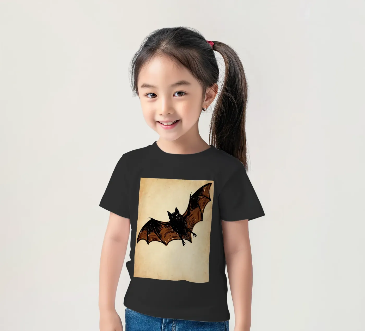 Pipistrello t-shirt bambini da knowledge