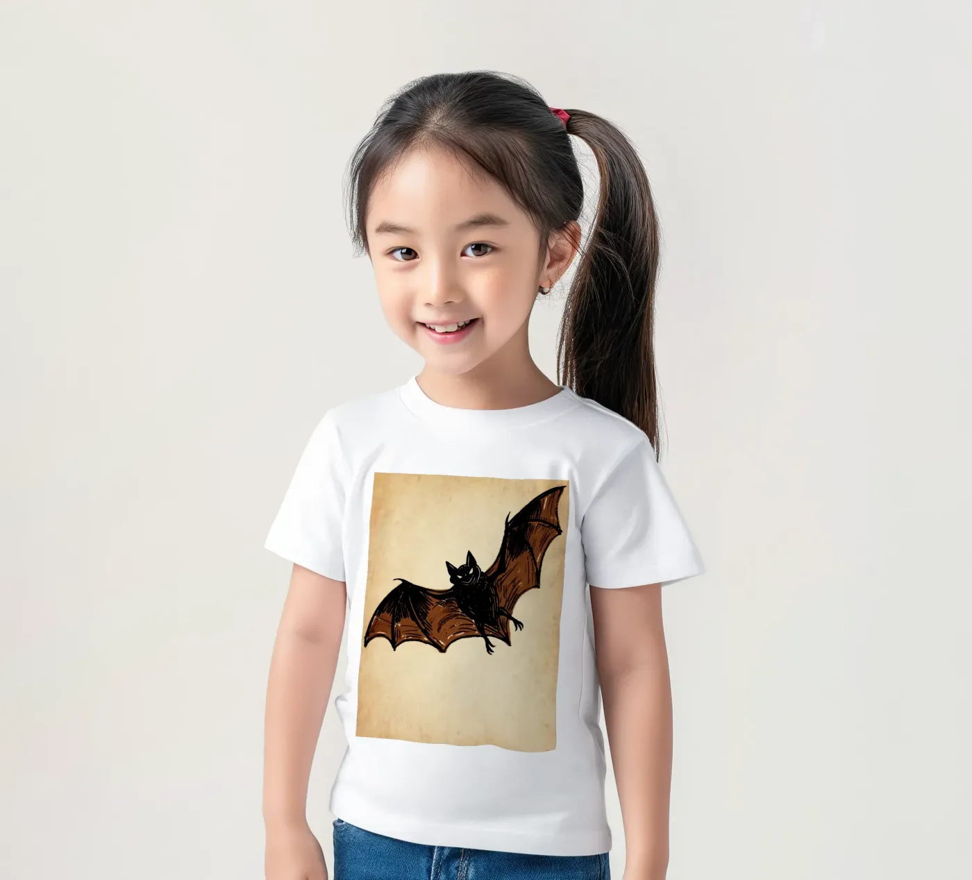 Pipistrello t-shirt bambini da knowledge