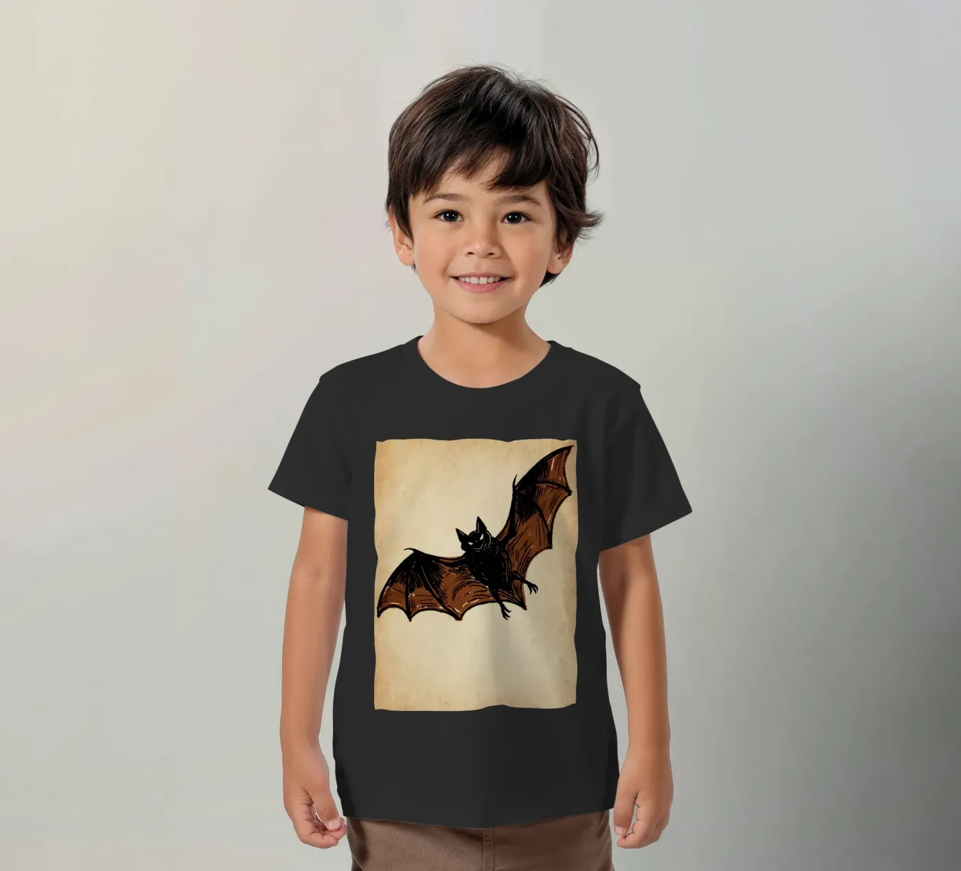 Pipistrello t-shirt bambini da knowledge