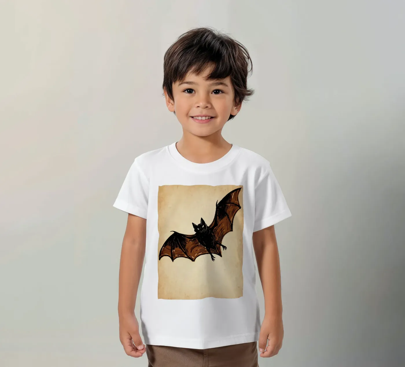 Pipistrello t-shirt bambini da knowledge
