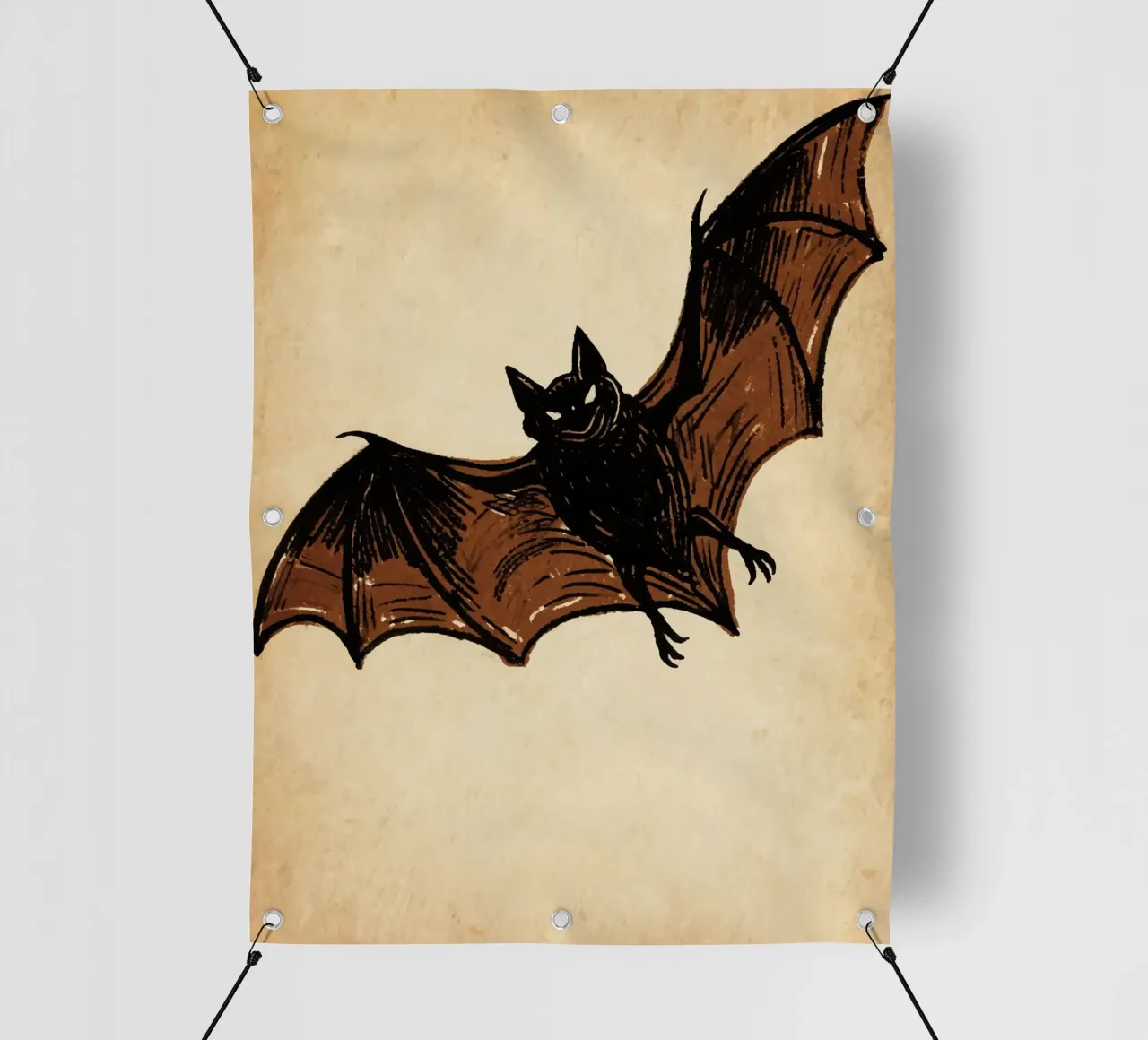 Pipistrello telo in pvc da knowledge