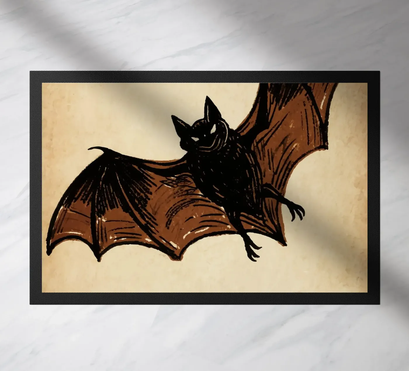 Bat doormat by knowledge