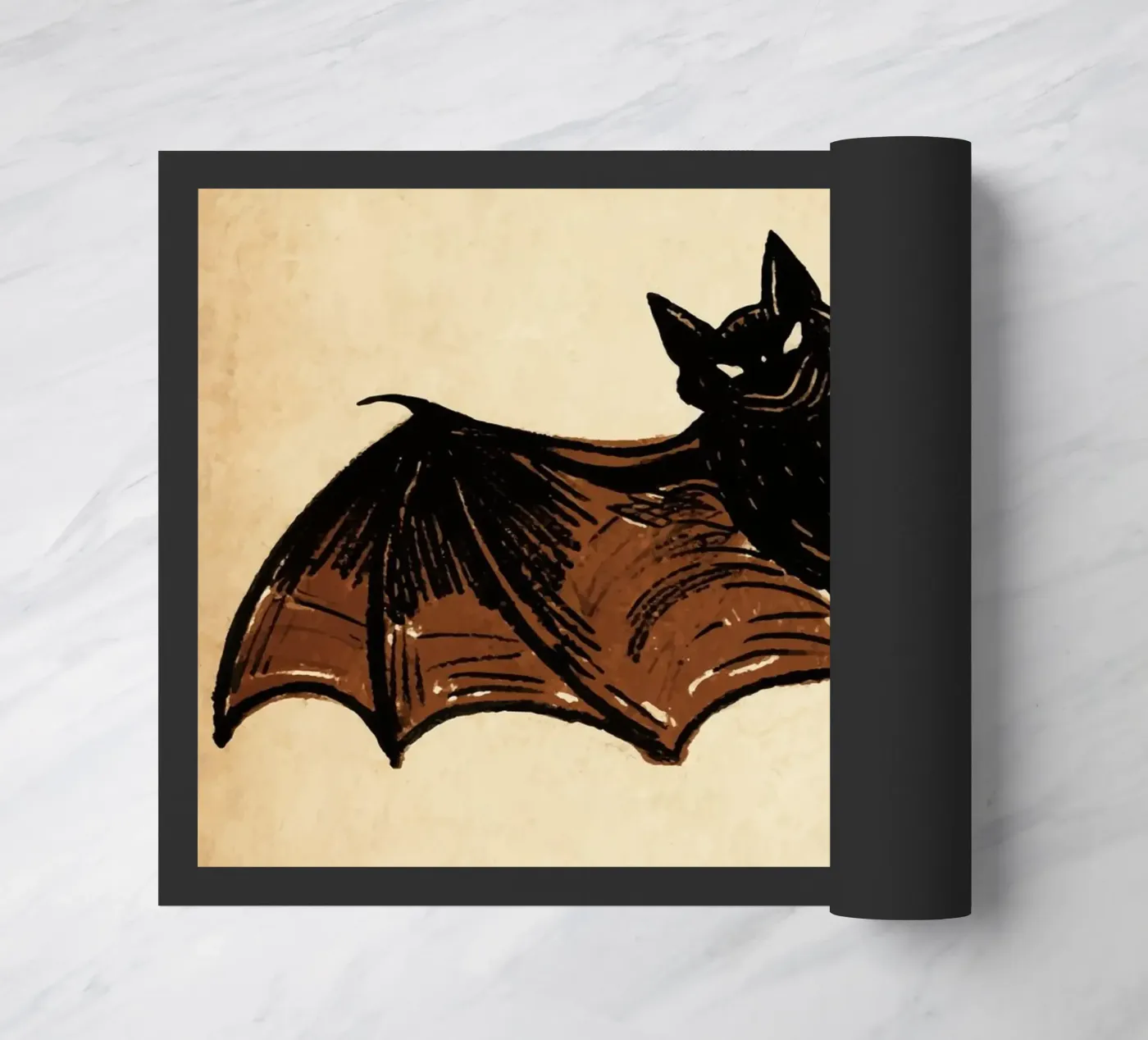 Bat doormat by knowledge