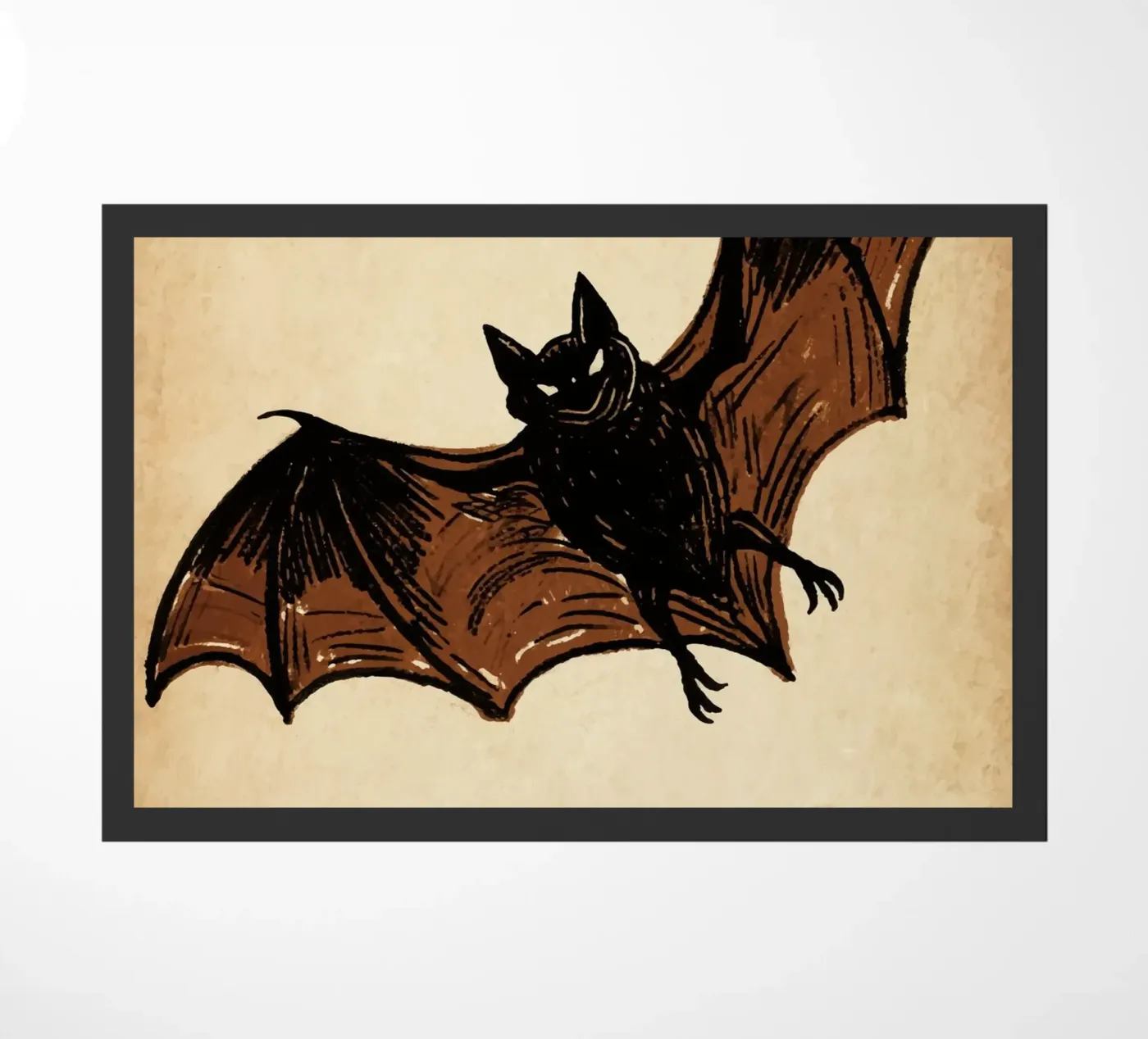 Bat doormat by knowledge