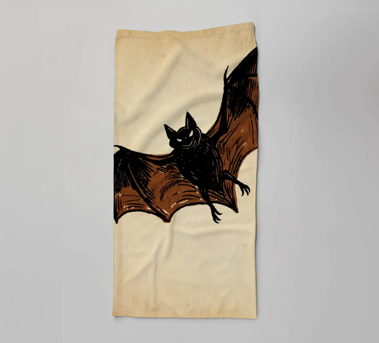 Pipistrello asciugamano da bagno da knowledge