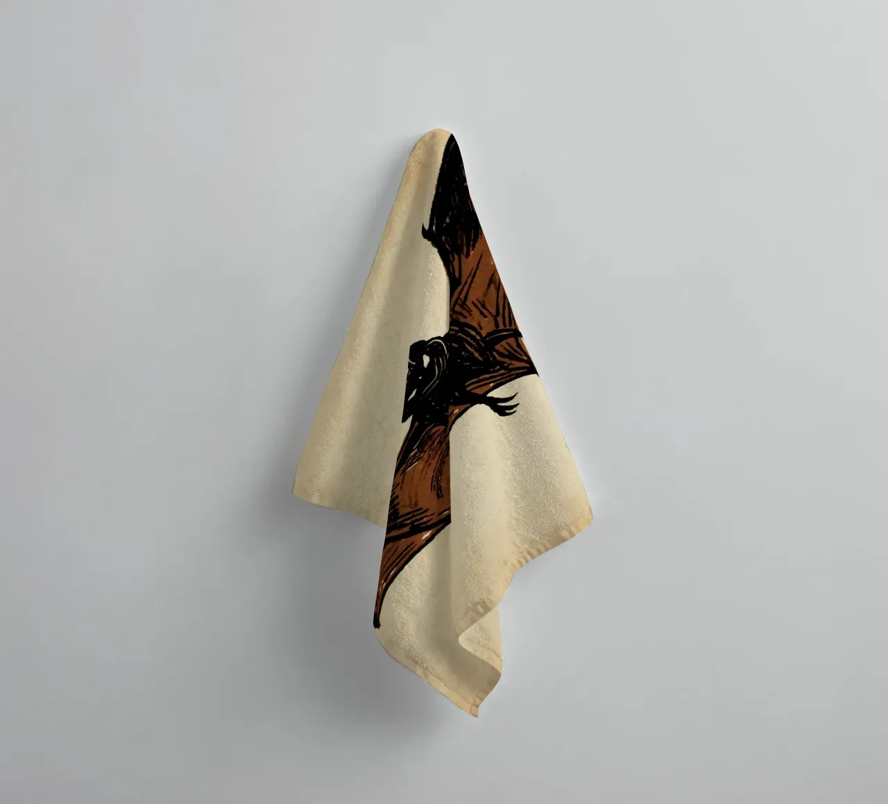 Pipistrello asciugamano da bagno da knowledge