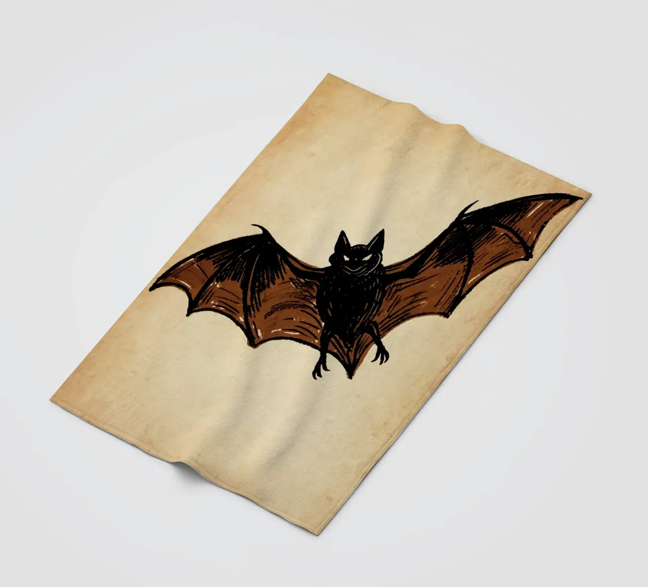 Pipistrello coperta in pile da knowledge
