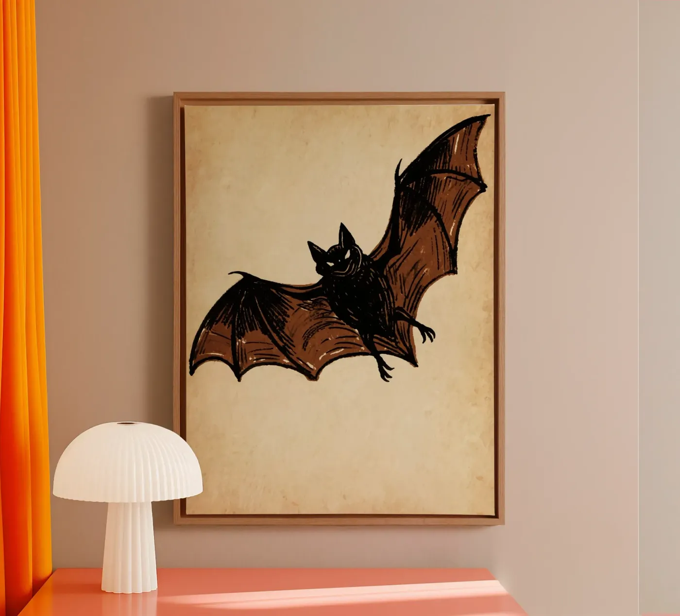 Pipistrello tela da knowledge