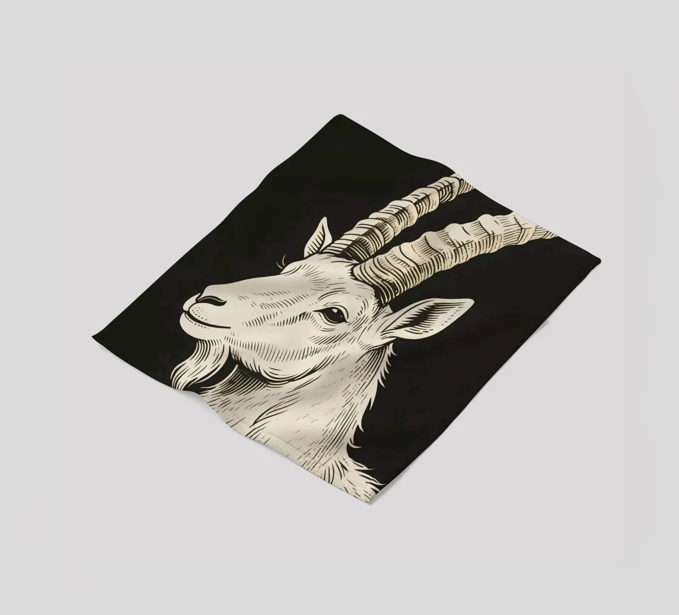 Steinbock Fleecedecke von knowledge