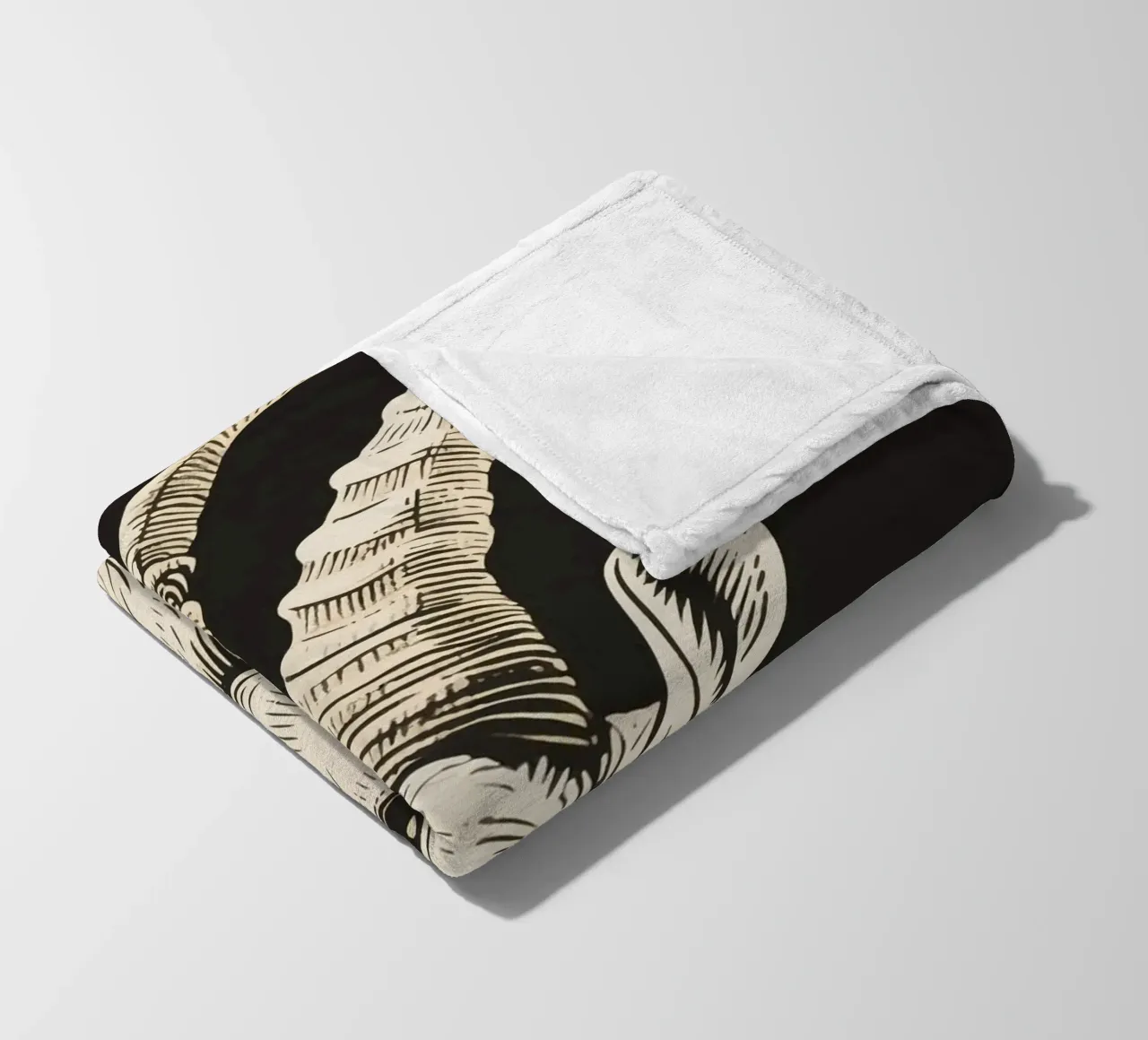 Steinbock Fleecedecke von knowledge