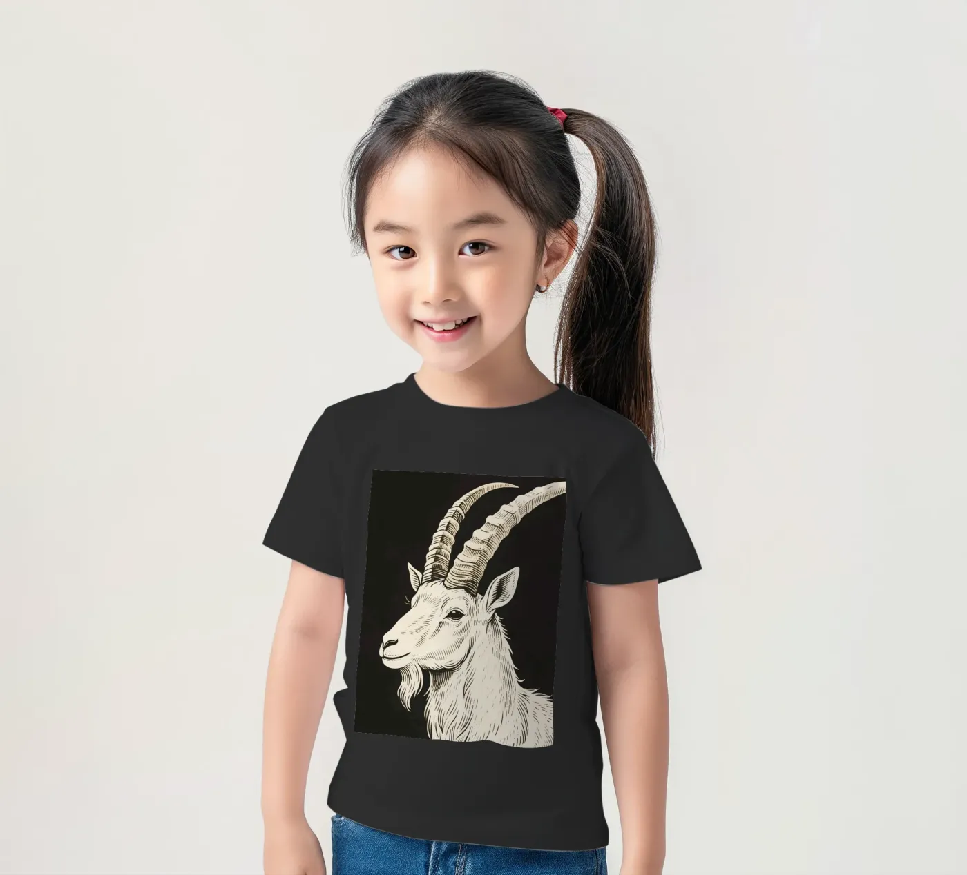 Stambecco t-shirt bambini da knowledge