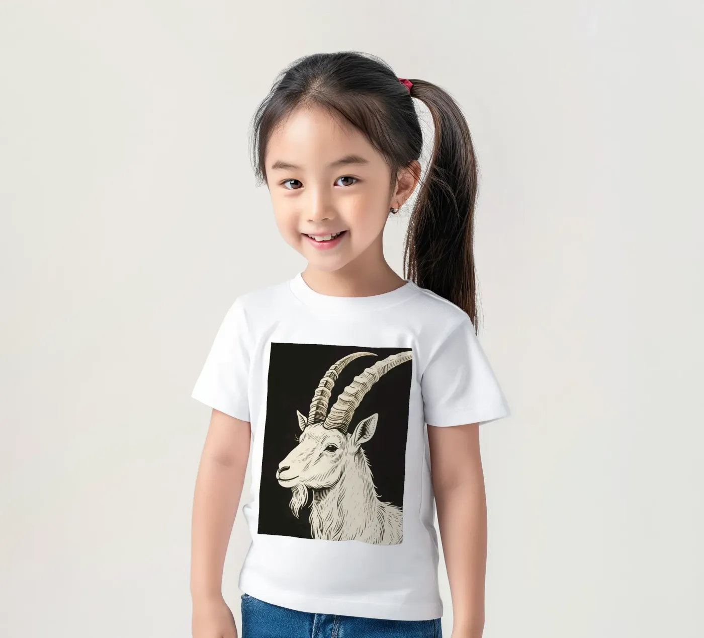 Stambecco t-shirt bambini da knowledge