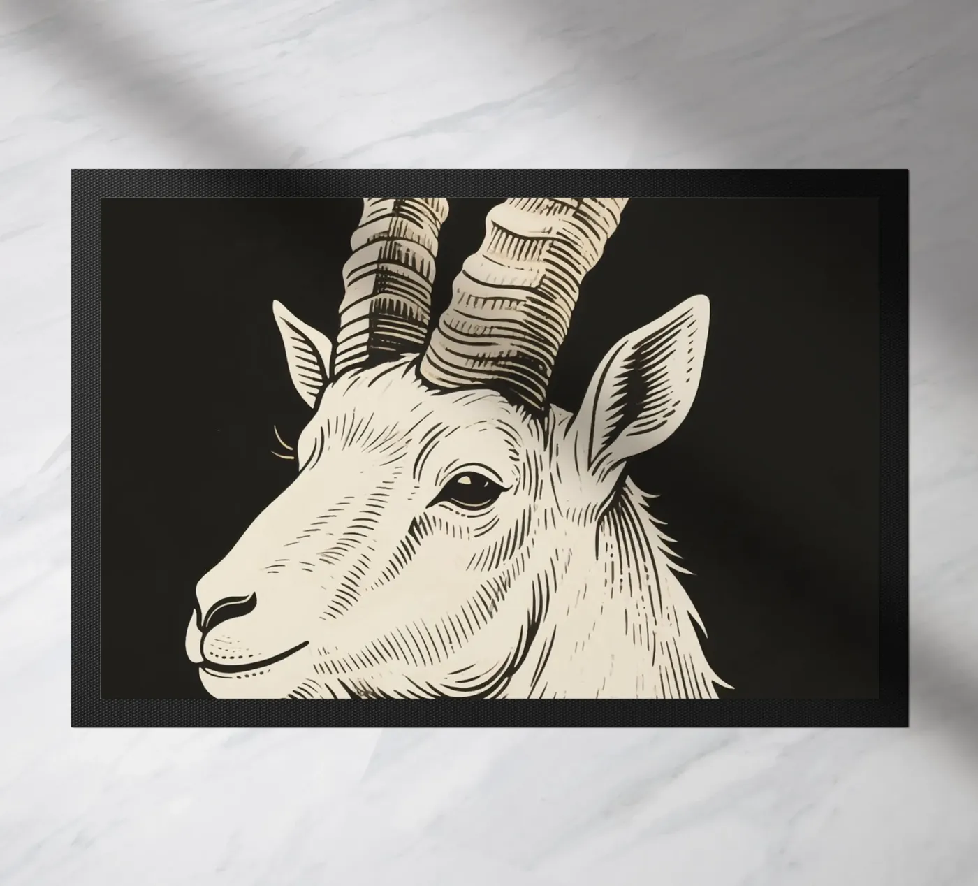 Ibex doormat by knowledge