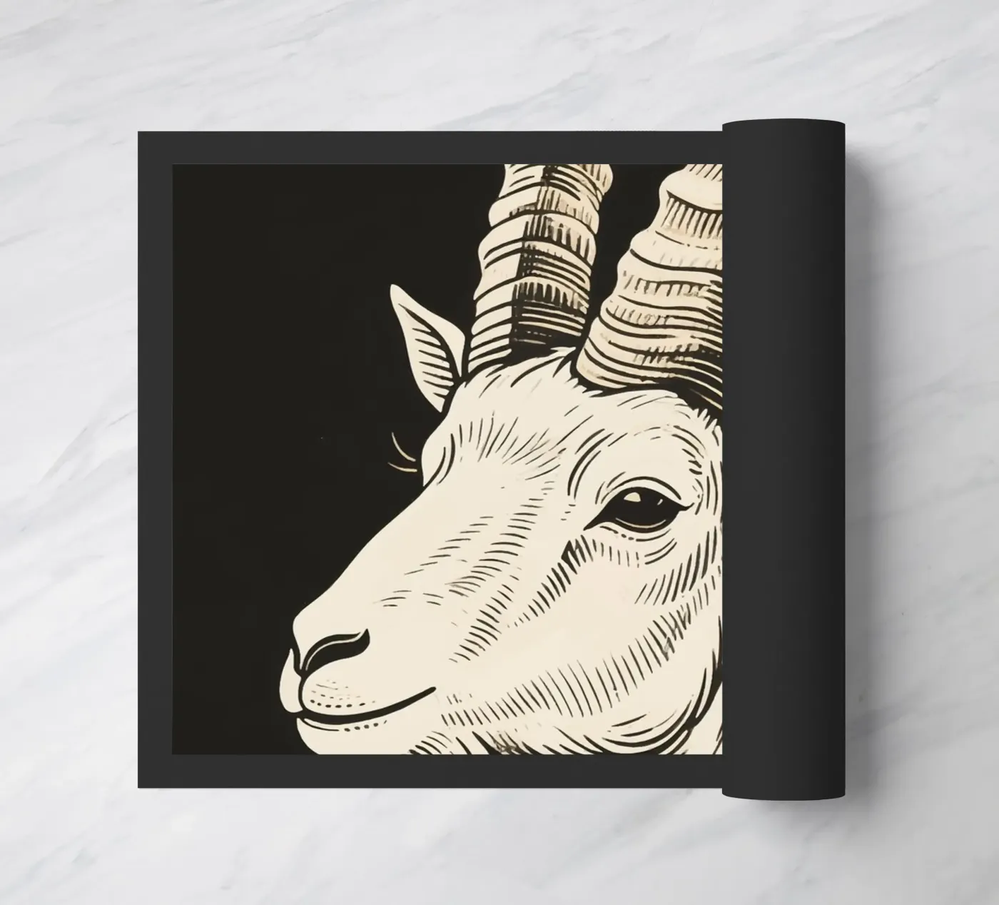 Ibex doormat by knowledge